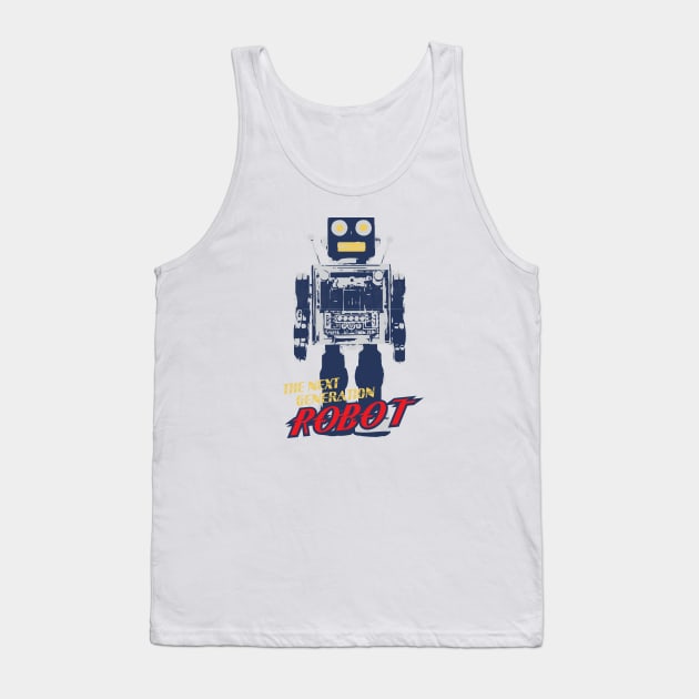 The next generation robot Tank Top by Raintreestrees7373